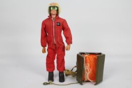 Palitoy, Action Man - A Palitoy Action Man Red Devil Parachutist figure.