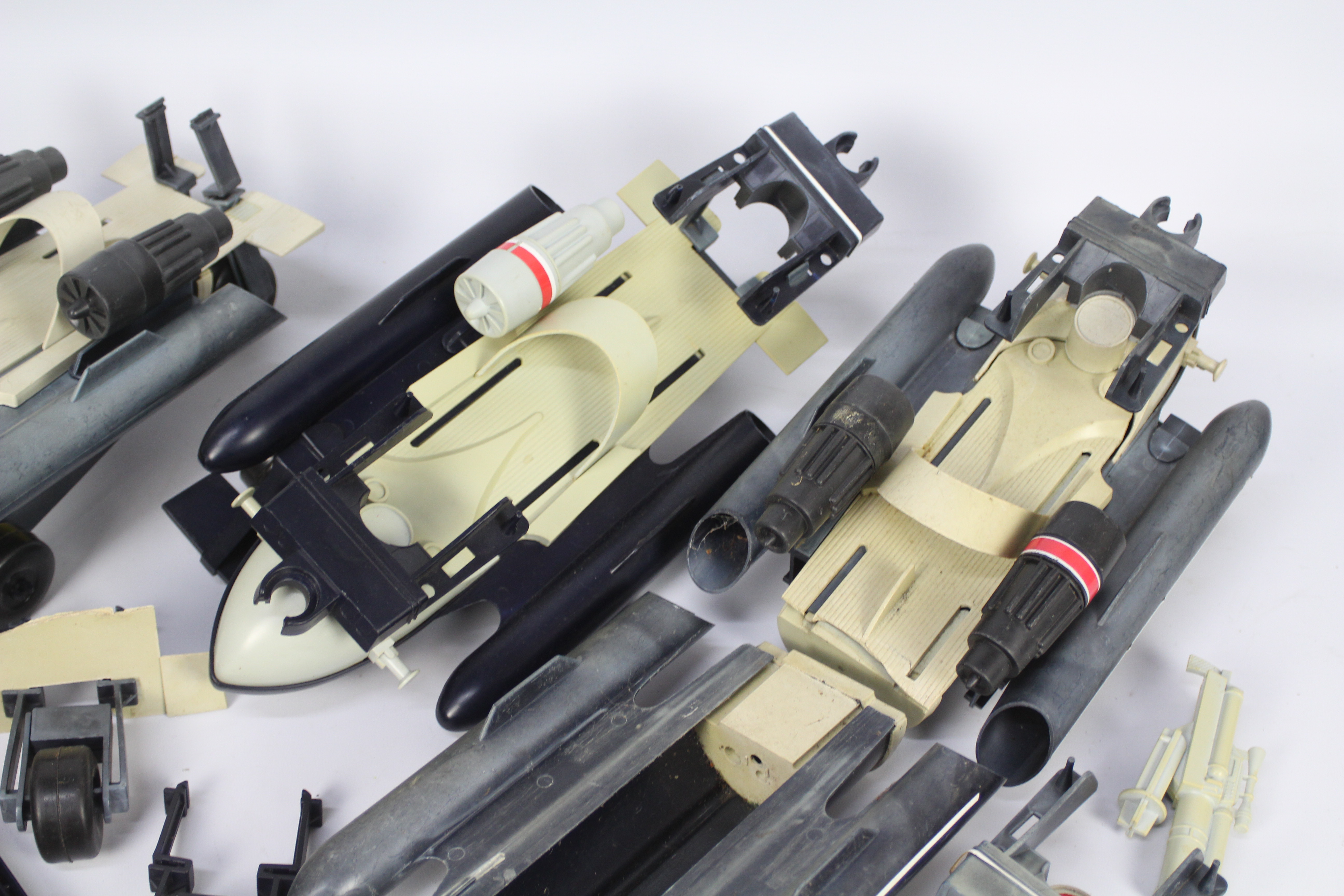 Palitoy, Action Man - A fleet of four unboxed Action Man 'Space Ranger' Space Speeder vehicles. - Image 3 of 5