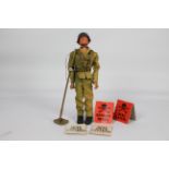 Palitoy, Action Man - A Palitoy Action Man figure in Mine Detection outfit .