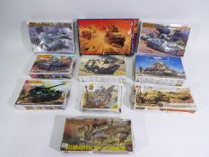 Airfix, Heller, Matchbox, Roden,