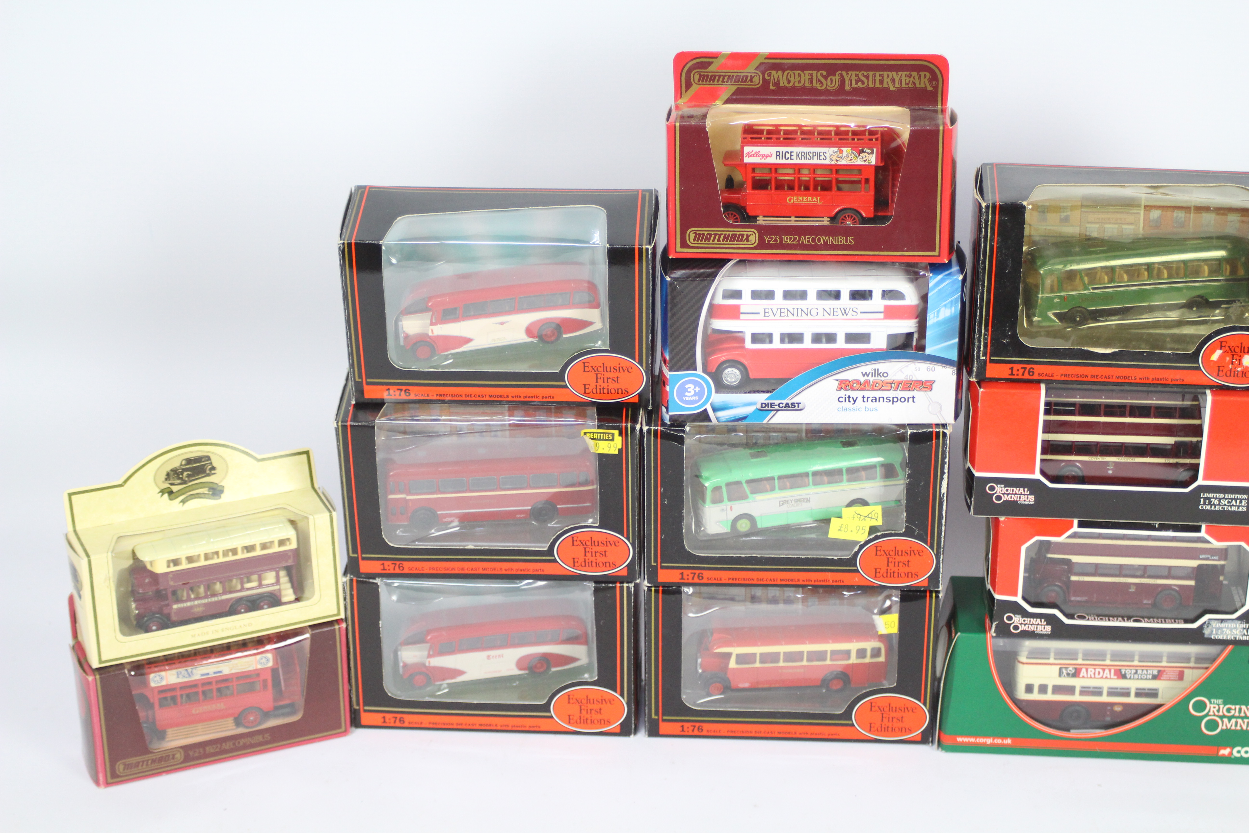 Diecast Vehicles/Buses, Exclusive First Editions - A mixed lot of 16 vehicles to include, - Image 2 of 3