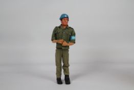Palitoy, Action Man - A Palitoy Eagle-Eye Action Man figure in United Nations Peace Force outfit.