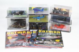Eaglemoss - Batman - 8 x boxed die-cast model vehicles - Lot includes an s12 The Dark Knight Rises