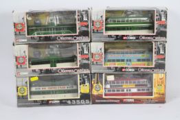 Corgi Original Omnibus - Six boxed diecast model Blackpool trams from Corgi OO.