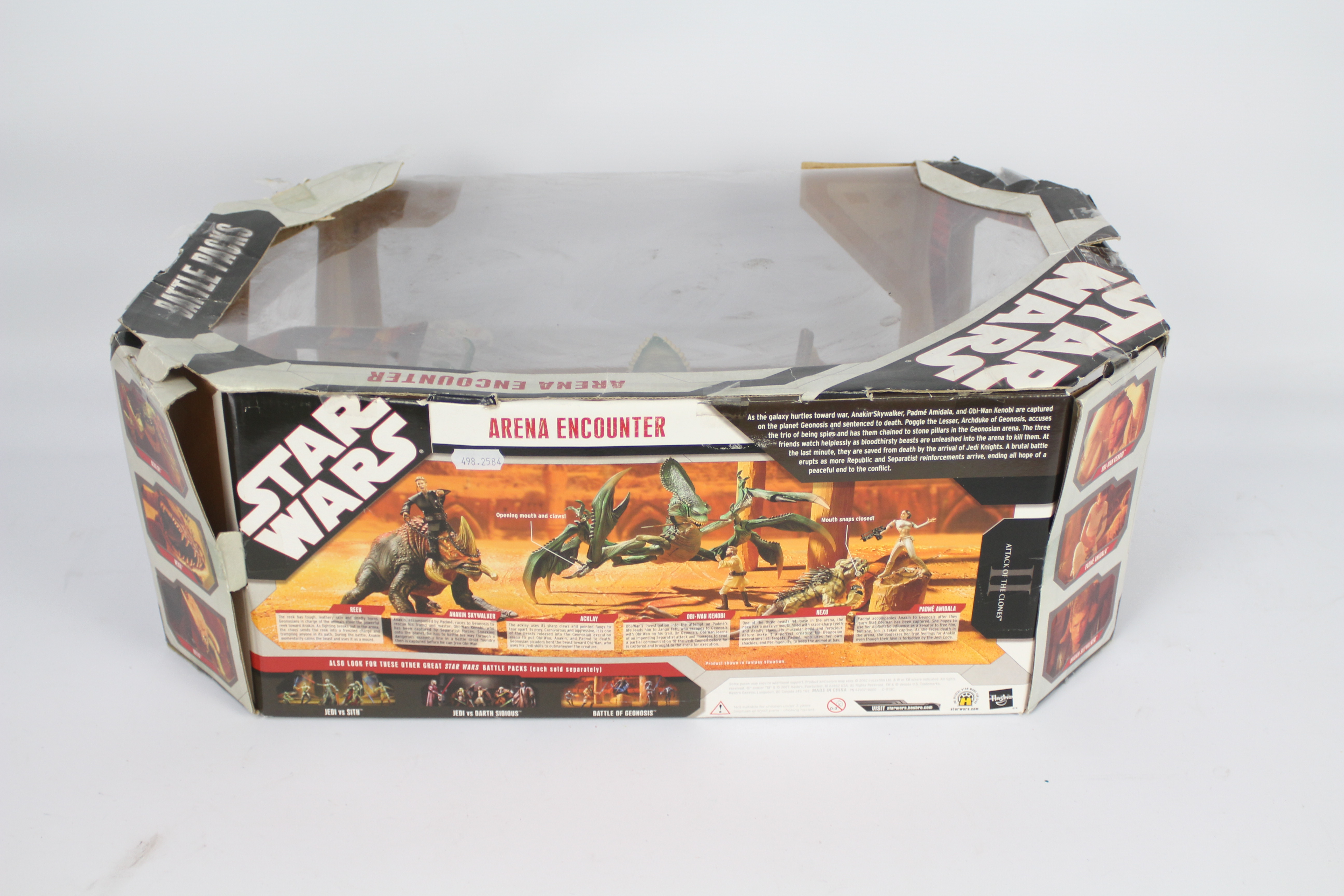 Hasbro - Star Wars - A boxed Arena Encounter Battle Pack # 87549 It shows signs of use and has all - Image 3 of 3