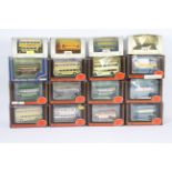 EFE - 16 boxed 1:76 diecast model buses, and commercial vehicles from EFE.