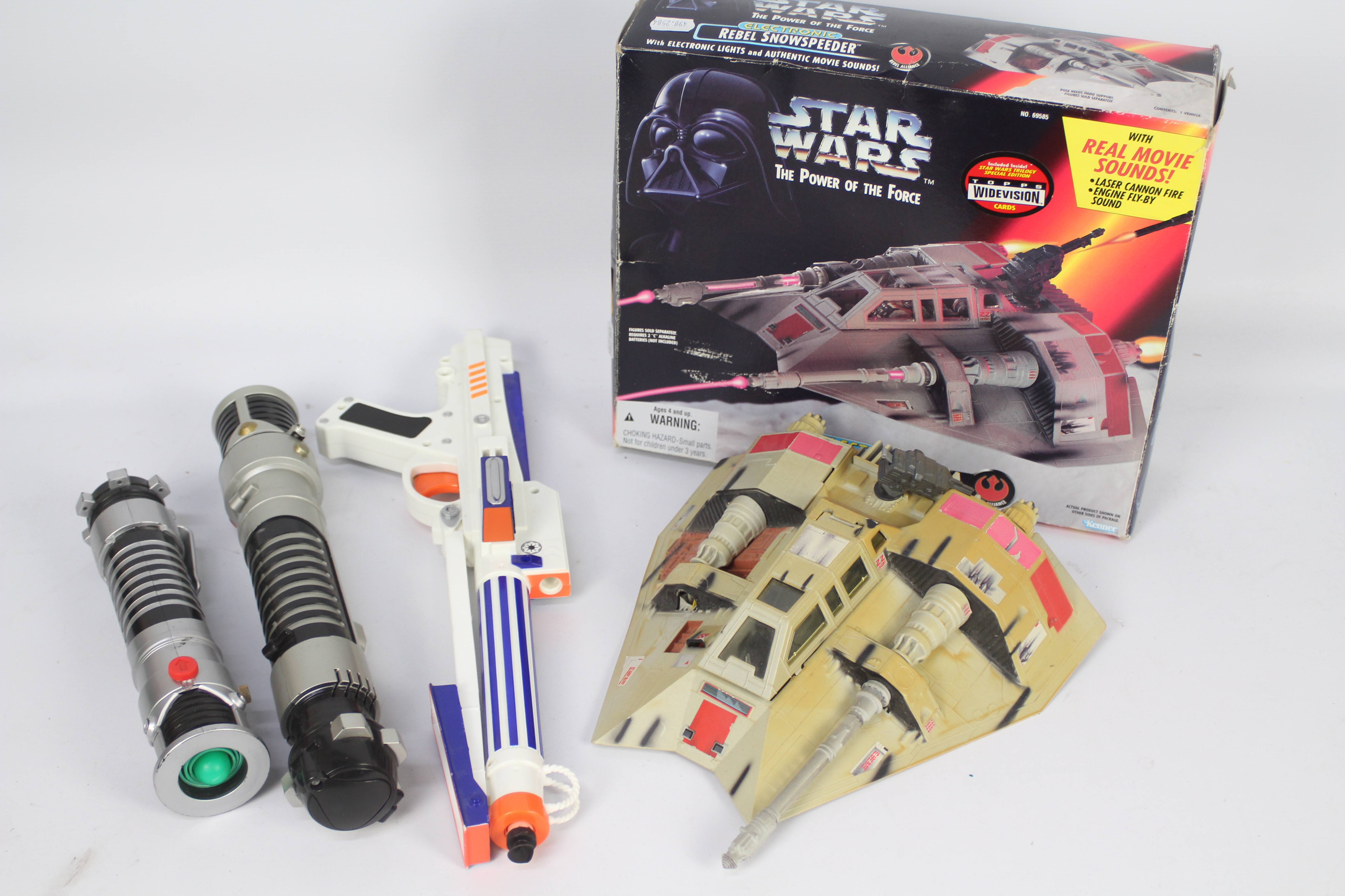Kenner - Star Wars - A collection including boxed Electronic Snowspeeder # 69585,