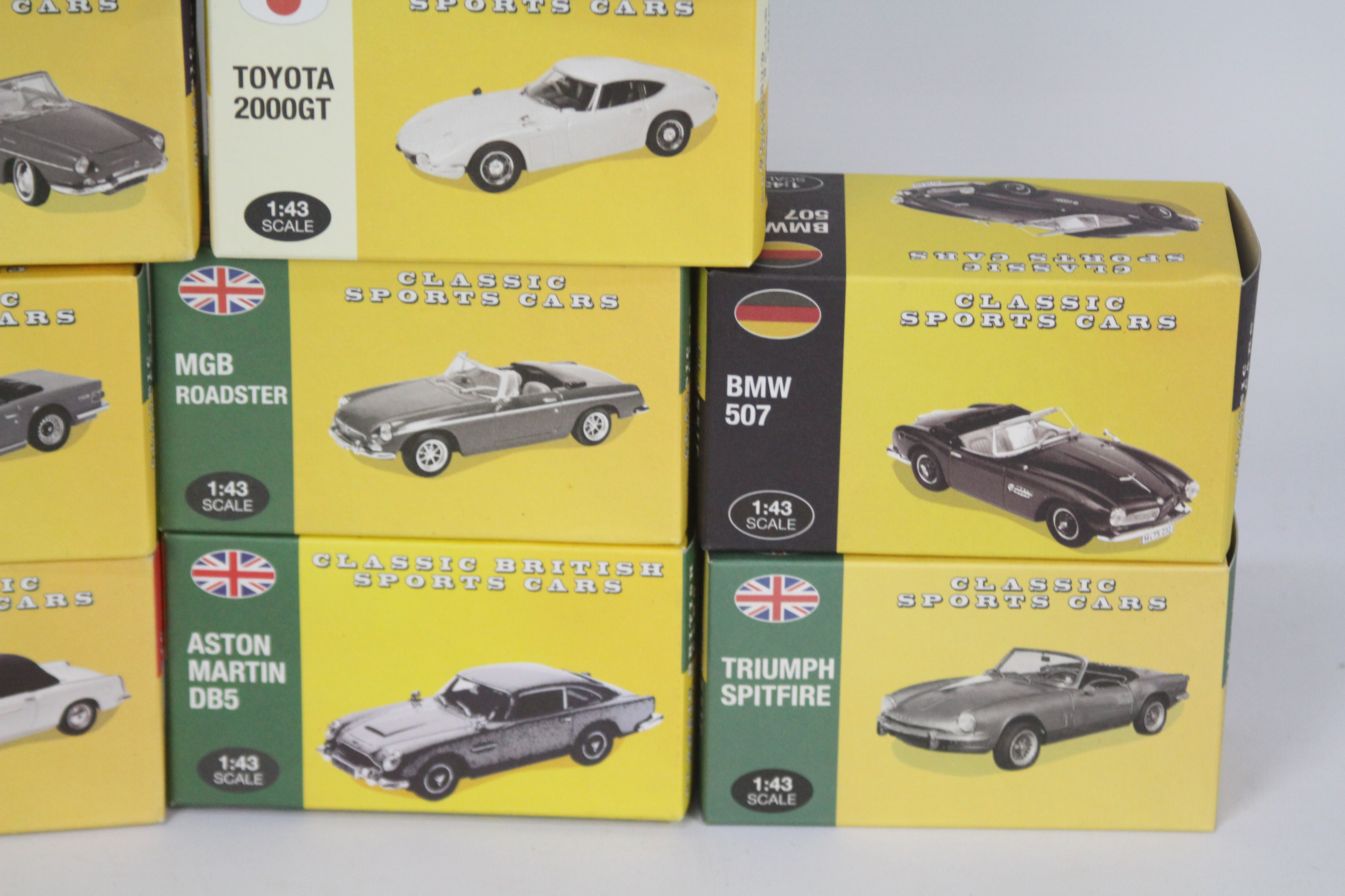 Atlas Editions - 11 boxed 1:43 scale diecast model cars from the 'Classic Sports Cars' series from - Image 4 of 4