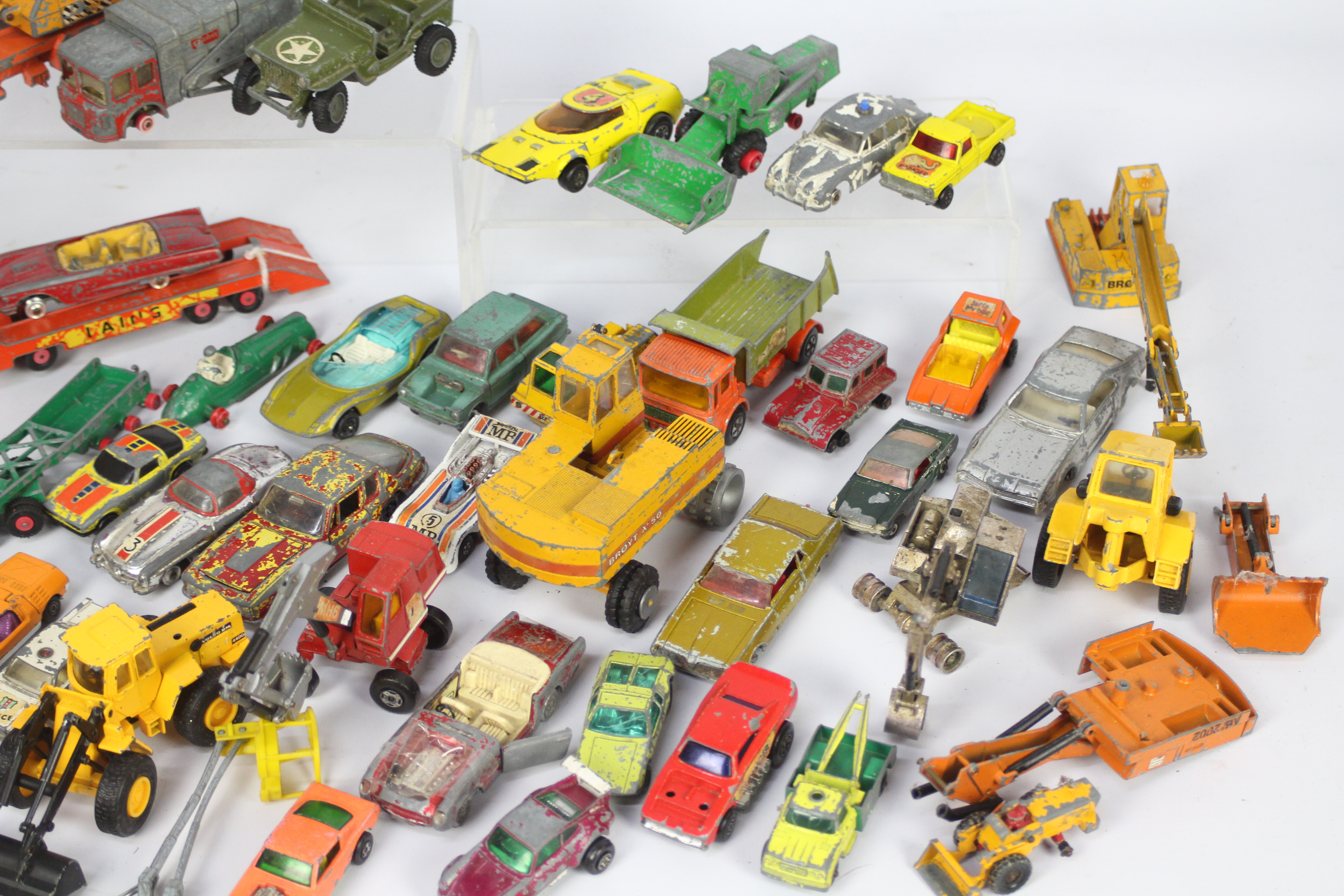 Diecast - A large quantity (approximately 40+) of playworn diecast vehicles to include, Corgi, - Image 4 of 4