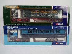 Corgi - 2 x limited edition 1:50 scale die-cast model trucks - Lot includes a boxed #CC13212