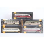 IXO - Five boxed 1:43 scale diecast European model buses from IXO.