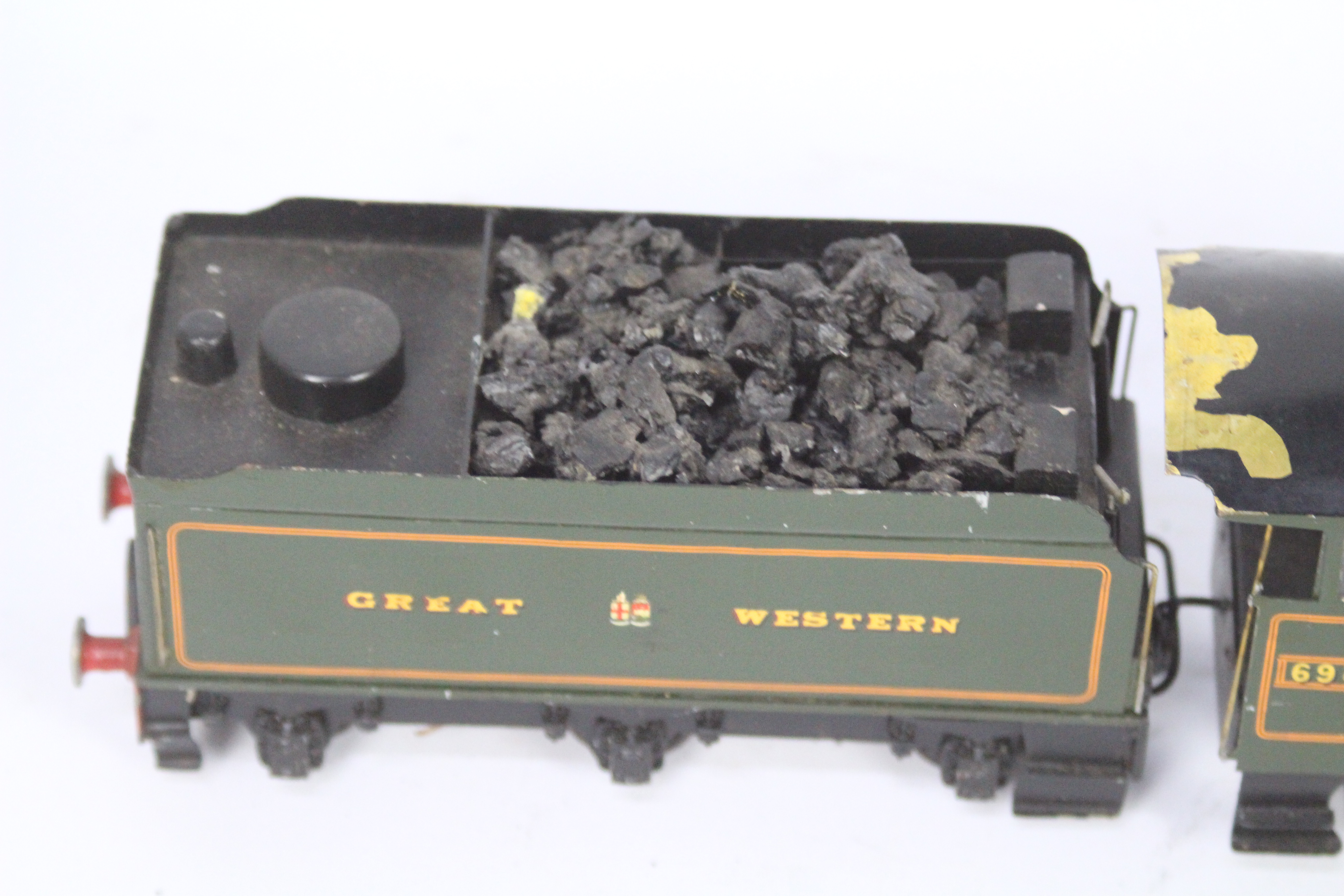 Unknown Maker - A powered brass O gauge GWR Modified Hall Class 4-6-2 loco number 6980. - Image 8 of 9