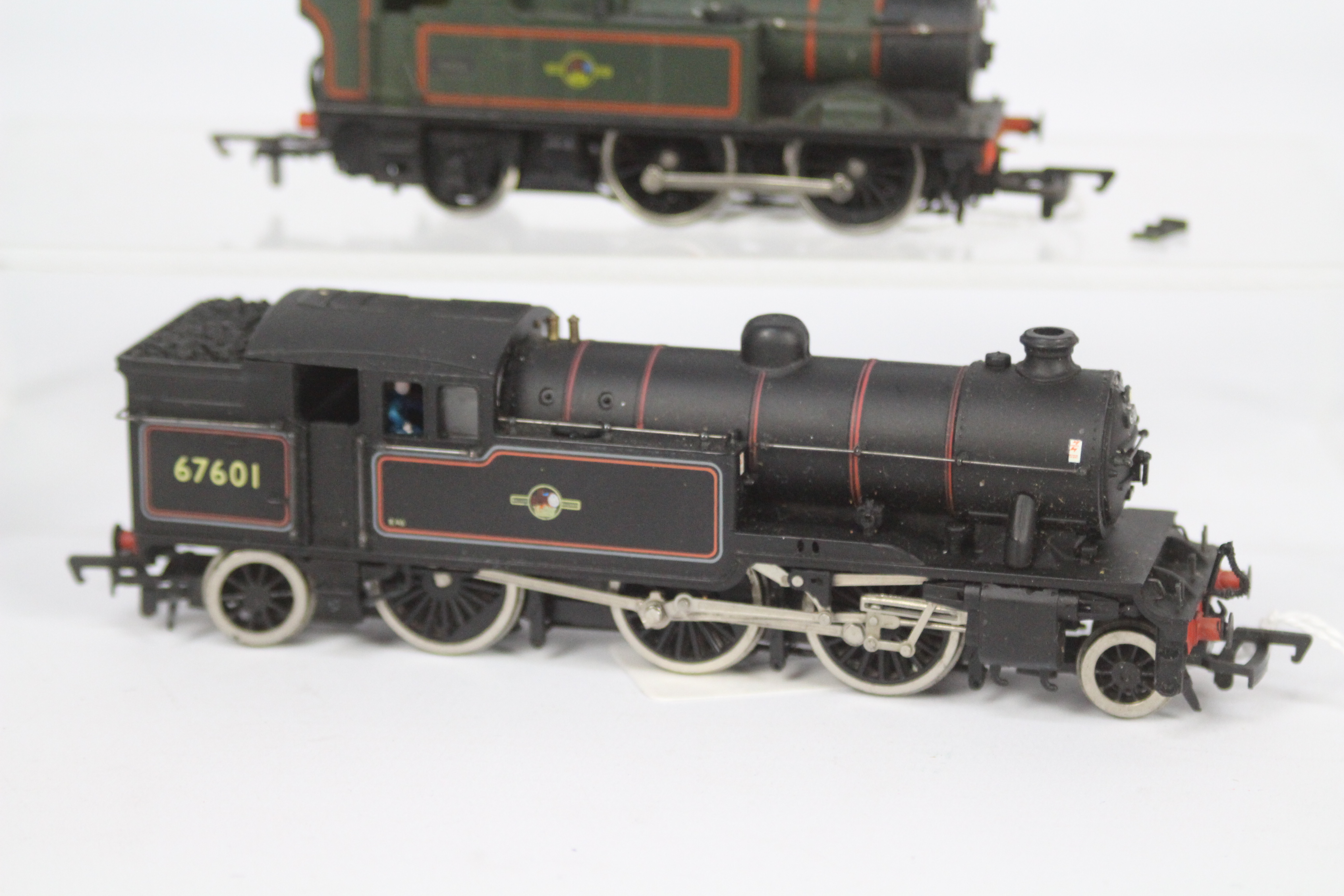 Bachmann and Dapol - two OO gauge model tank locomotives comprising Bachmann 2-6-2T op no 67601, - Image 2 of 5