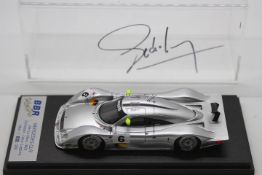 BBR Models - A limited edition hand built resin 1:43 scale Mercedes CLR as raced in the 1999 Le