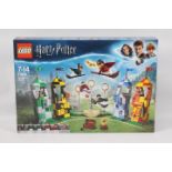 Lego Set - Harry Potter - a factory sealed Lego Harry Potter set No. 75956 Quidditch Match.