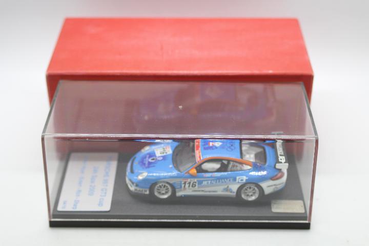 Francorchamps Mini Models - A limited edition Porsche 997 GT3 Cup in 1:43 scale in Jet Alliance