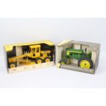 Ertl - 2 x boxed John Deere models in 1:16 scale,