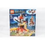 Lego Set - Harry Potter - A factory sealed Lego Harry Potter set No. 75980 'Attack On The Burrow'.