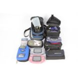 Nintendo - Game Boy - 3 x Game Boy consoles with four cases,