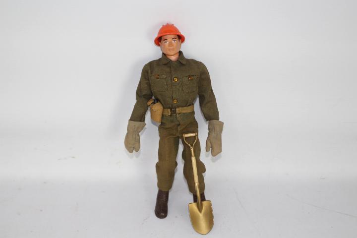 Palitoy, Action Man - An unboxed Palitoy Action Man in Demolitions Engineer outfit.