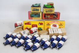 Lledo - Matchbox - Lesney - A unique collection of 34 boxed die cast models and 1 collectible die
