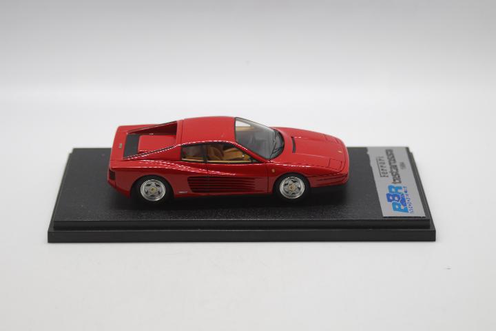 BBR Models - A hand built resin 1:43 scale 1984 Ferrari Testarossa in traditional red. # BBR139A. - Image 4 of 5