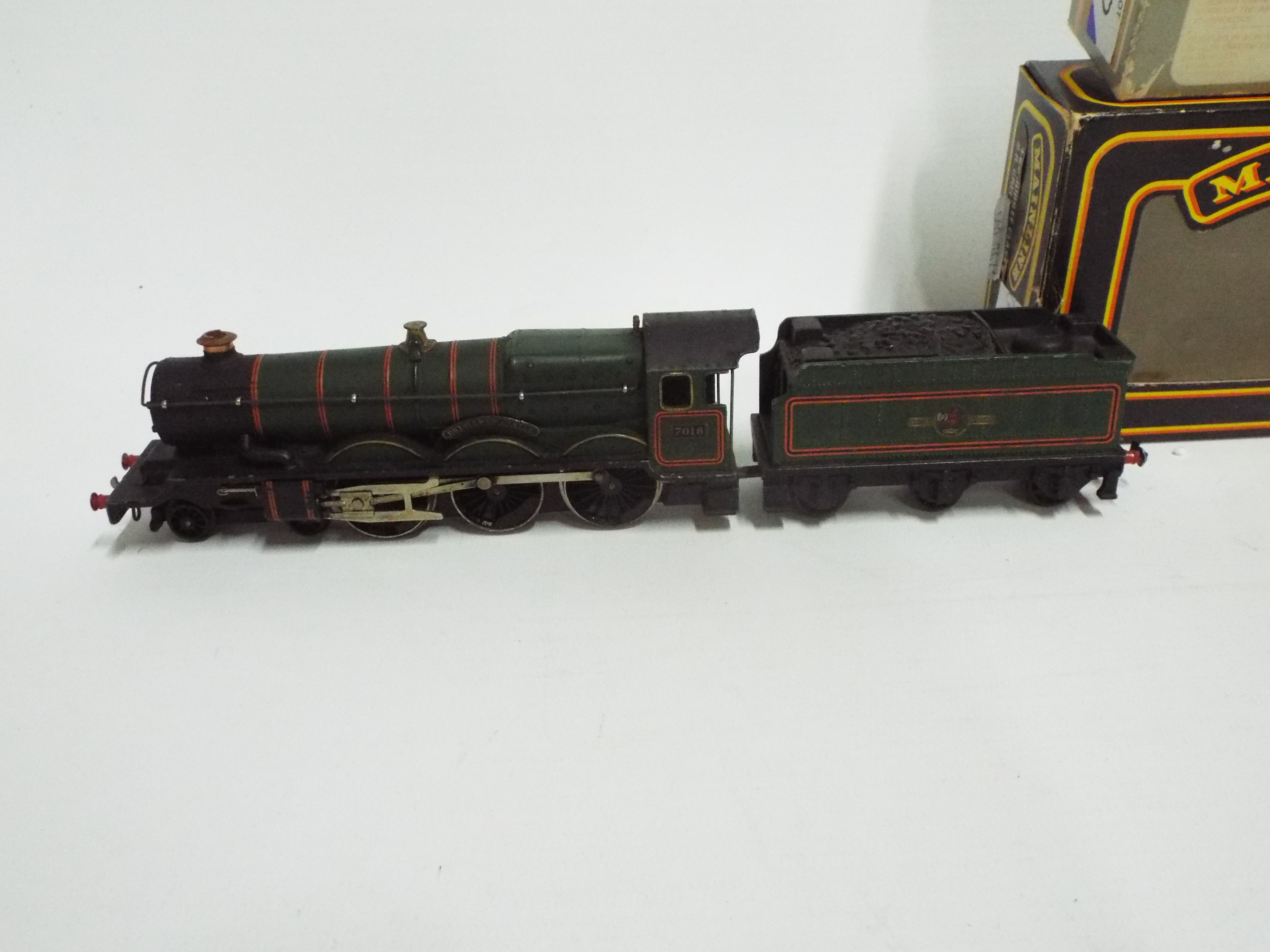 Hornby - 2 x Dublo 4-6-0 steam locos, Drysllwyn Castle 7018 and North Star 4000, - Image 2 of 3