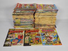 The Dandy comics - An excess of 150 The Dandy comics from 1990's to include: No.