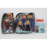 Diamond Select - ReAction Figures - Star Trek - Jaws - 3 x unopened figure sets,