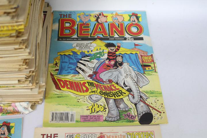 The Beano comics. An excess of 150 The Beano comics from 1990 to 1991 to include No.2511, No. - Image 3 of 3