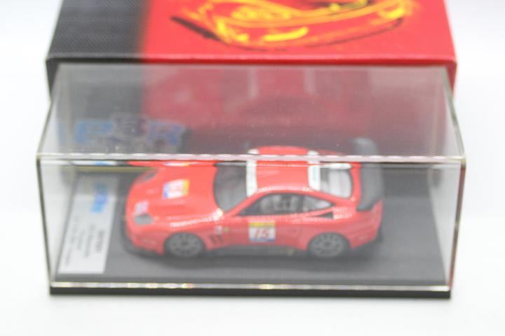 BBR Models - A hand built resin 1:43 scale Ferrari 550 Maranello in Prodrive Allstars livery as