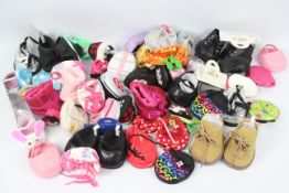Build-a-Bear - 29 x pairs of Build-a-Bear shoe ware - Lot includes a pair of BLK Lace up Boots,