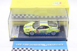 BBR Models - A limited edition hand built resin 1:43 scale Ferrari F430 GT LMGT2 Le Mans 2010 car