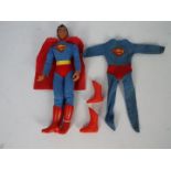Mego - An unboxed vintage Mego 'Superman' figure.