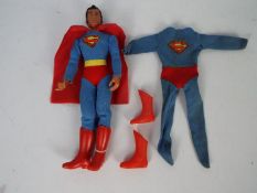 Mego - An unboxed vintage Mego 'Superman' figure.