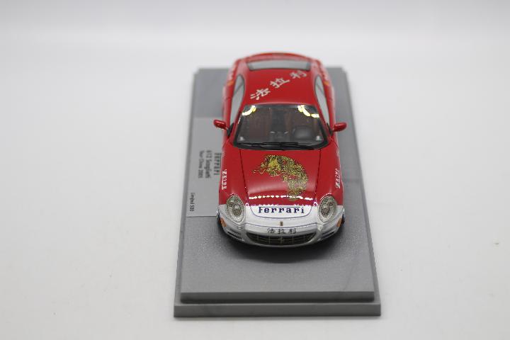 BBR Gasoline Models - A limited edition hand built resin 1:43 scale Ferrari 612 Scaglietti in red - Image 3 of 5