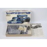 Tamiya - A boxed Tamiya #GC2001 1:20 scale 'Grand Prix Collection Series' Tyrell P34 Six Wheeler