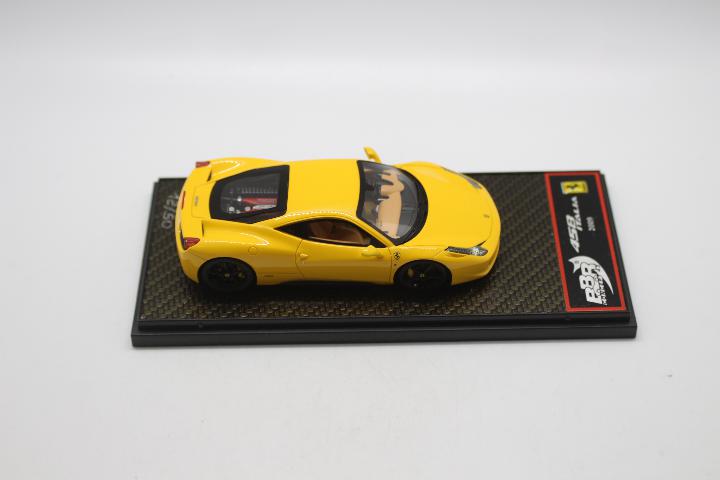 BBR Models - A limited edition hand built resin 1:43 scale Ferrari 458 Italia 2009 car. # BBRC22F. - Image 4 of 5