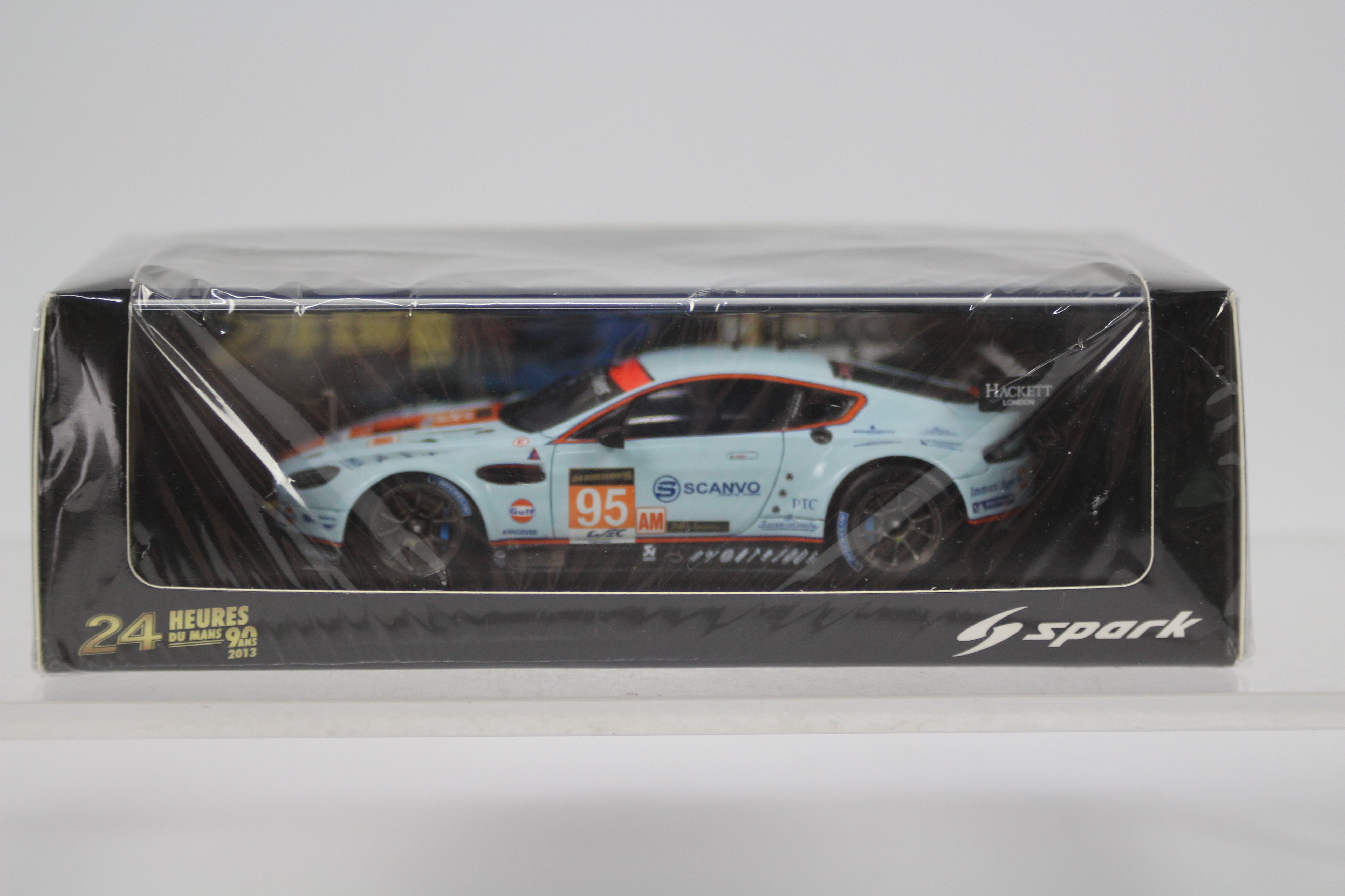 Spark - 2 x Aston Martin Vantage GTE AMR Gulf Racing cars from the 2013 Le Mans 24 Hour Race, - Image 3 of 4