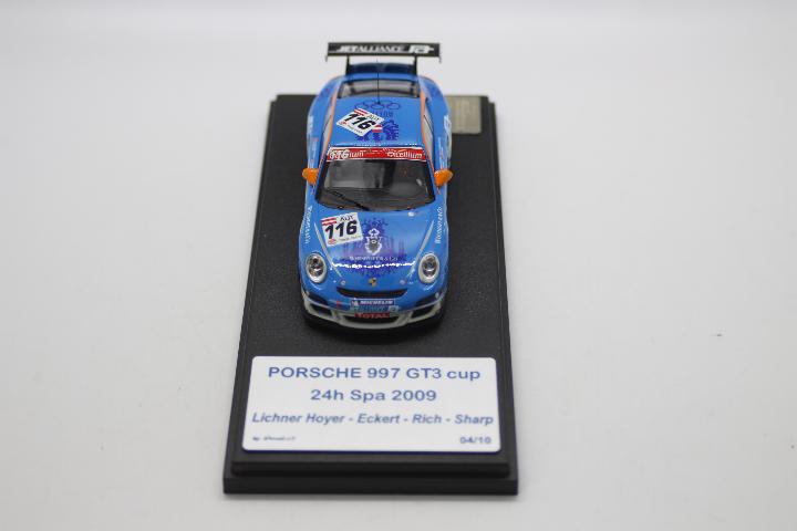 Francorchamps Mini Models - A limited edition Porsche 997 GT3 Cup in 1:43 scale in Jet Alliance - Image 3 of 5