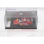 Tecnomodel - A limited edition hand made resin Ferrari F430 GT2 car in 1:43 scale in Team Modena