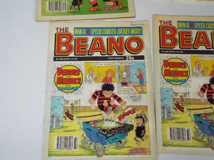 The Beano - Comics. An excess of 150 The Beano, paperback comics from 1990 to include: No.2481, No. - Image 2 of 3