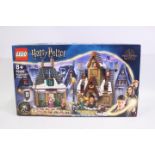 Lego - A boxed #76388 'Hogsmeade Village Visit' Harry Potter Lego set.
