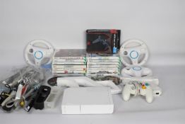 Wii - A large collection of items including Wii console,