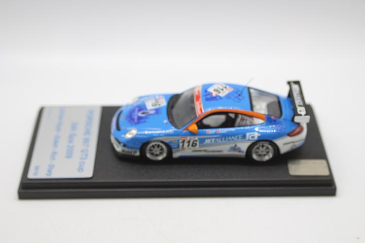 Francorchamps Mini Models - A limited edition Porsche 997 GT3 Cup in 1:43 scale in Jet Alliance - Image 2 of 5