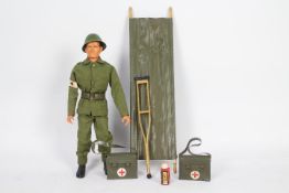 Pedigree, Tommy Gunn - An unboxed Pedigree 'Tommy Gunn' Medic action figure.