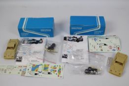 Provence Moulage - 2 x unmade resin Lister Storm model kits in 1:43 scale,