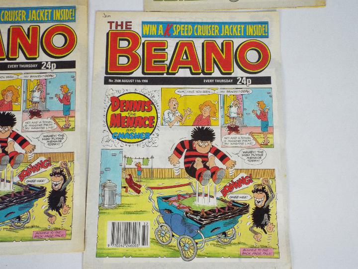 The Beano - Comics. An excess of 150 The Beano, paperback comics from 1990 to include: No.2481, No. - Image 3 of 3
