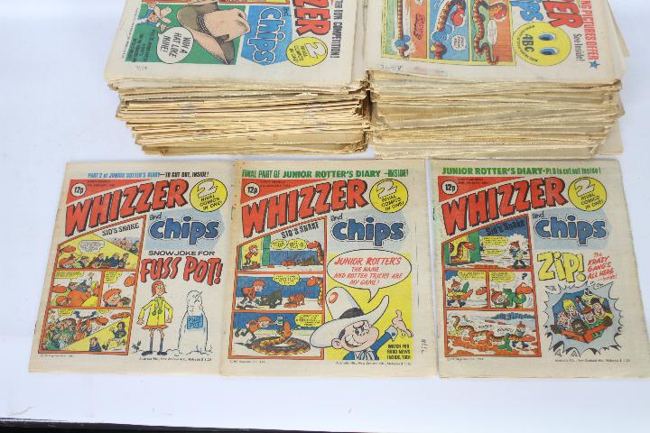 Whizzer and Chips comics. An excess of 150 comics appearing in good to excellent condition. - Image 2 of 2