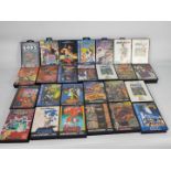 Sega - Mega Drive - A collection of 26 x boxed Mega Drive games including Primal Rage,